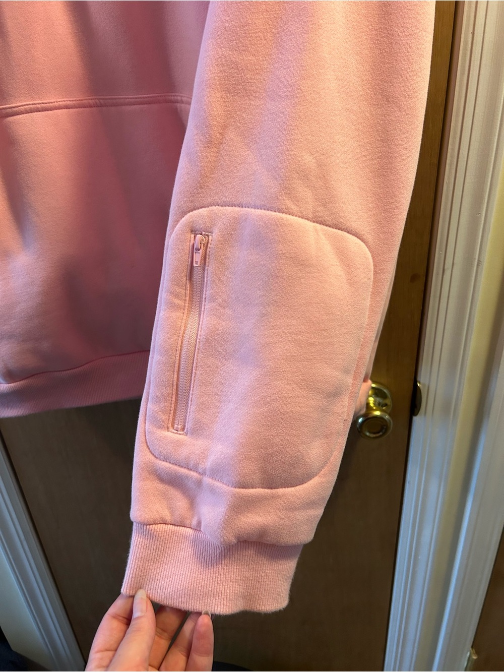 Comfrt Pink Airplane Mode Sweatshirt - Picture 2 of 6